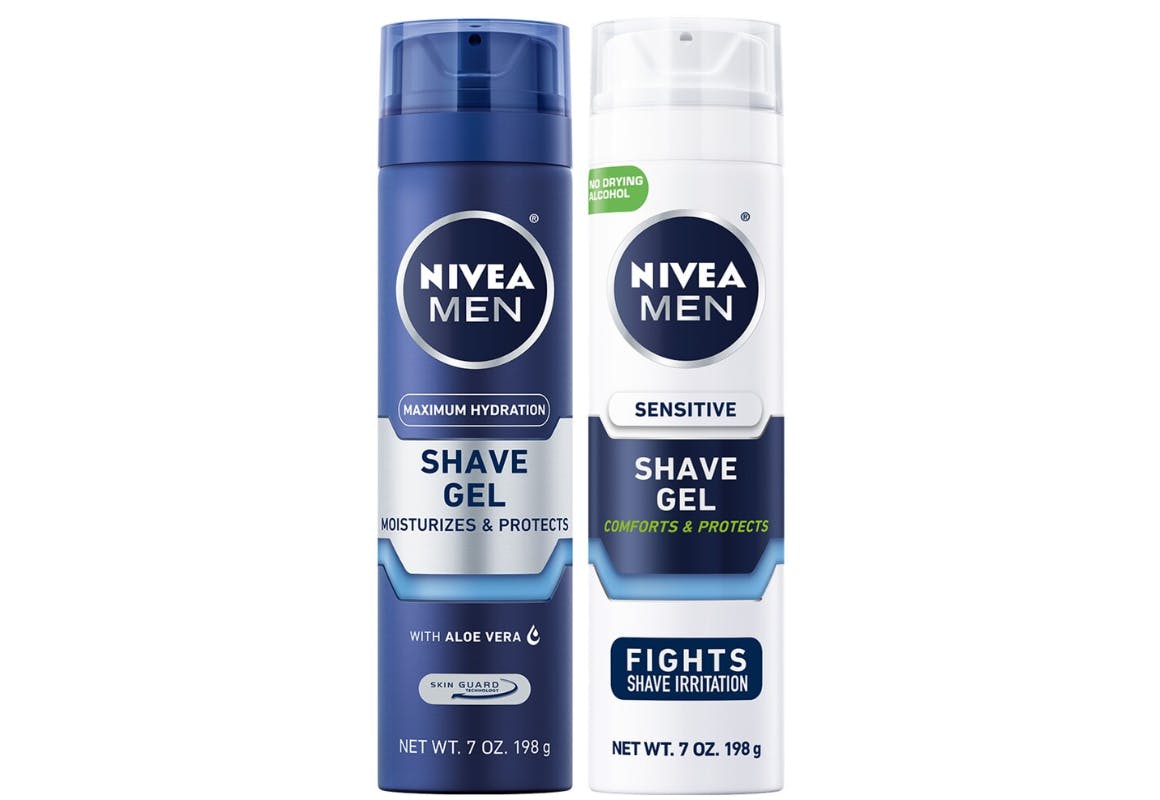 2 Nivea Shave Gels
