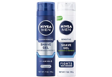 2 Nivea Shave Gels