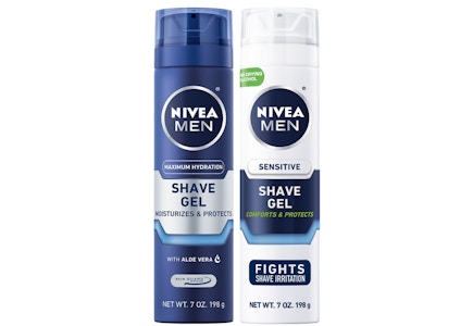 2 Nivea Shave Gels