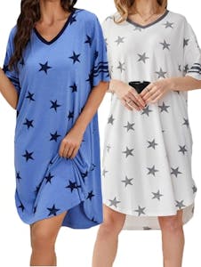 Women's Nightgowns 2-Pack