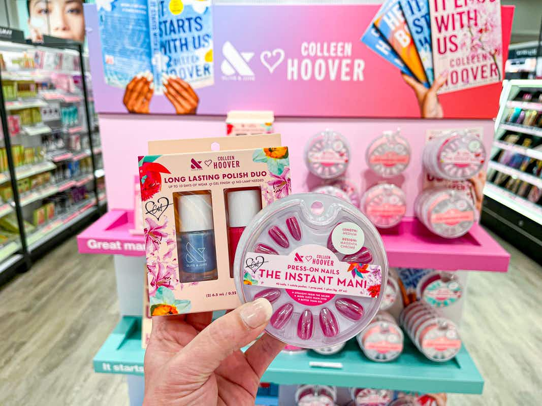 Olive & June x Colleen Hoover at Target: $5 Press-On Nails or Polish ...