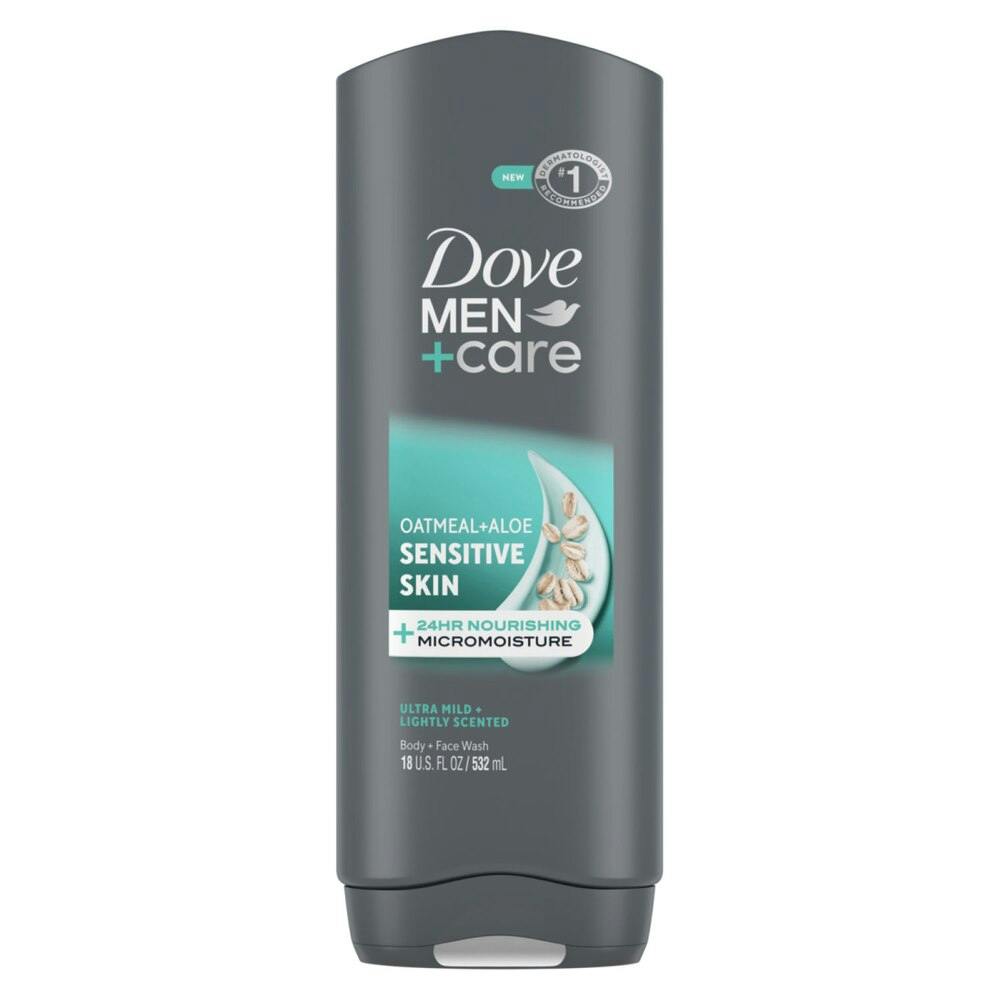 2 Dove Men+Care Body Washes