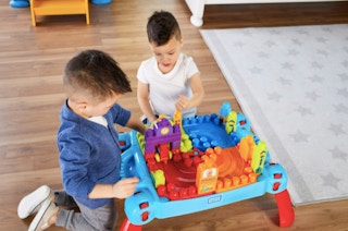 best buy Mega Bloks - Build 'n Learn Table lifestyle image 2021