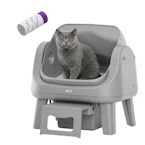 Open Top Self Cleaning Cat Litter Box