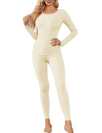 Ekouaer Women's Thermal Set