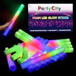 LED Foam Glow Sticks 96-Pack