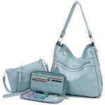 Hobo Tote Bag & Wallet Set
