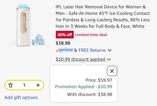 ipl laser hair remover