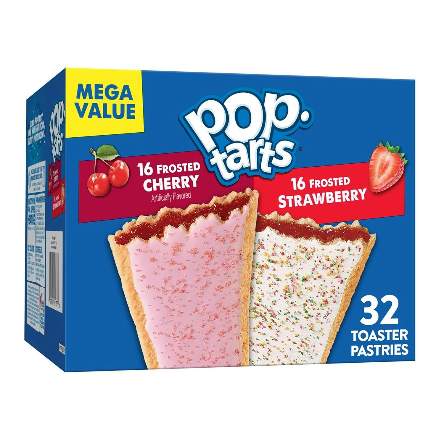 4 Pop-Tarts Toaster Pastries 32-Packs