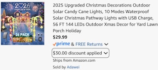amazon-solar-candy-cane-lights-cart