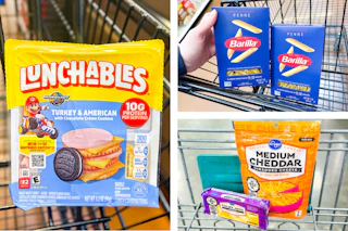 lunchables barilla kroger collage