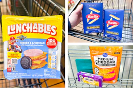 lunchables barilla kroger collage