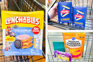 lunchables barilla kroger collage