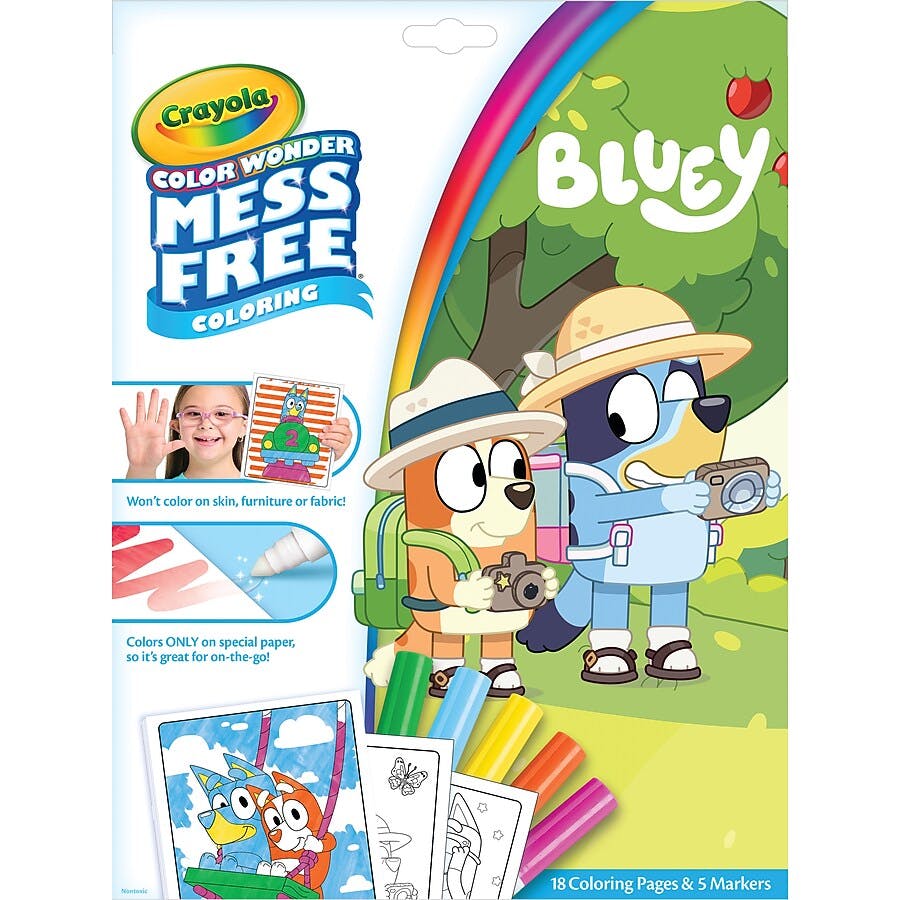 Crayola Bluey Coloring Book