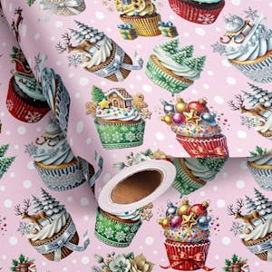 Christmas Wrapping Paper Roll