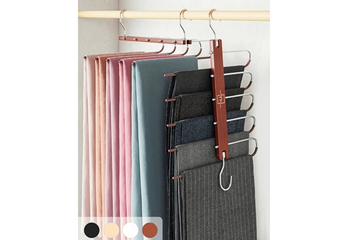 Space-Saving Pants Hangers
