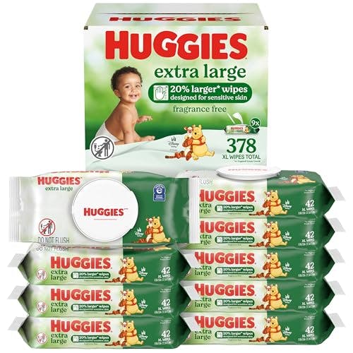 Huggies Extra Large Wipes 9-Pack