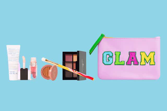$16 Ipsy Glam Bag: 5 Samples of Benefit Cosmetics, Korres, e.l.f., and More card image