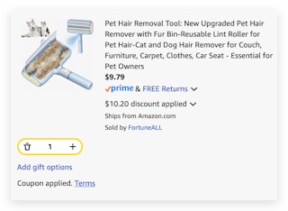 Pet Hair Removal Tool