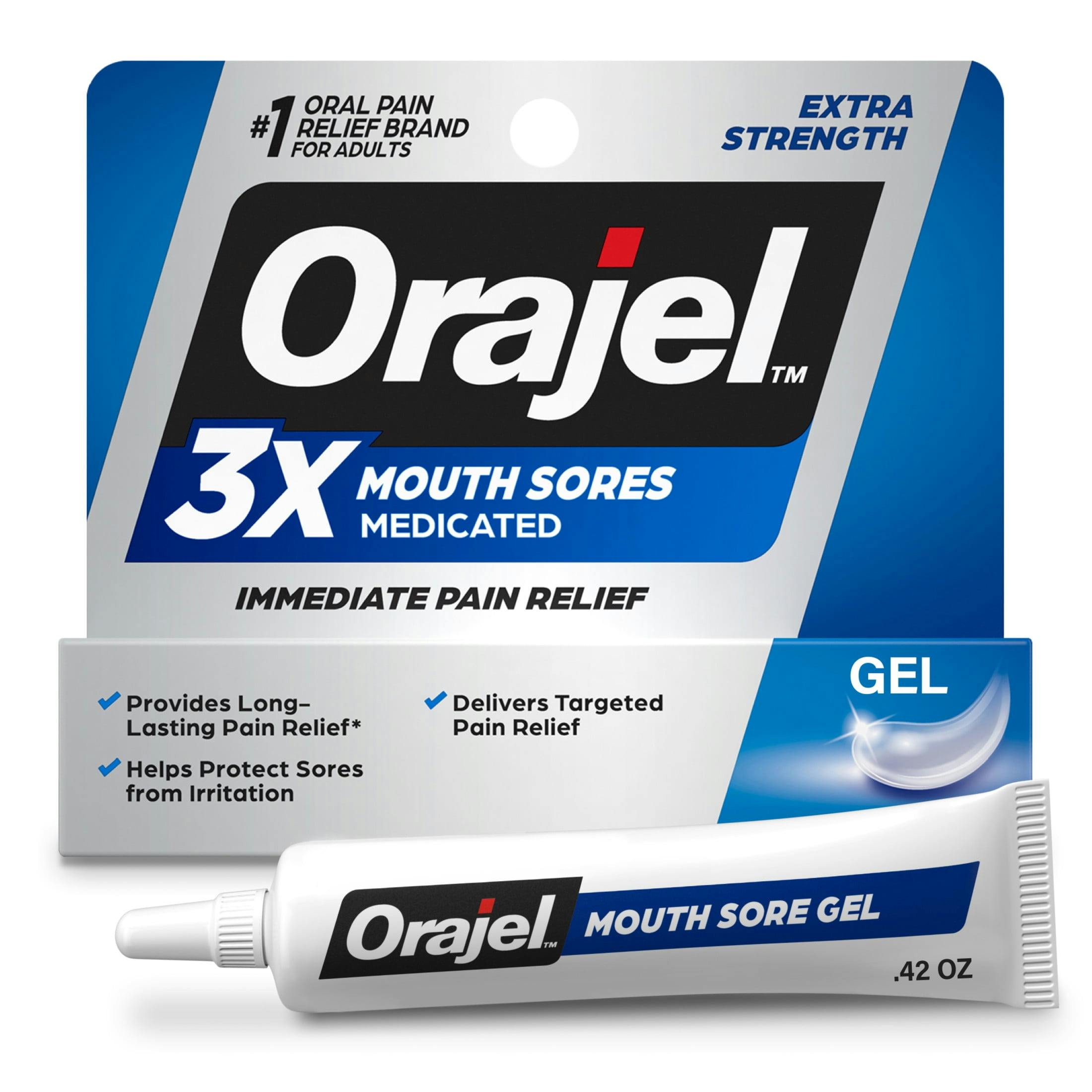 Orajel 3X Medicated Gel