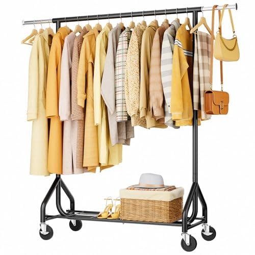 Heavy-Duty Clothes Rack