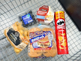 kroger bogo free groceries in shopping cart