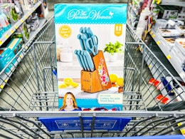 Walmart Pioneer Woman knife block set