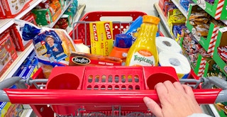 home alone Kevin McCallister's shopping cart at target