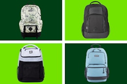 Eastport and Reebok backpacks