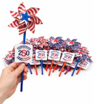 Patriotic Card & Pinwheel Set