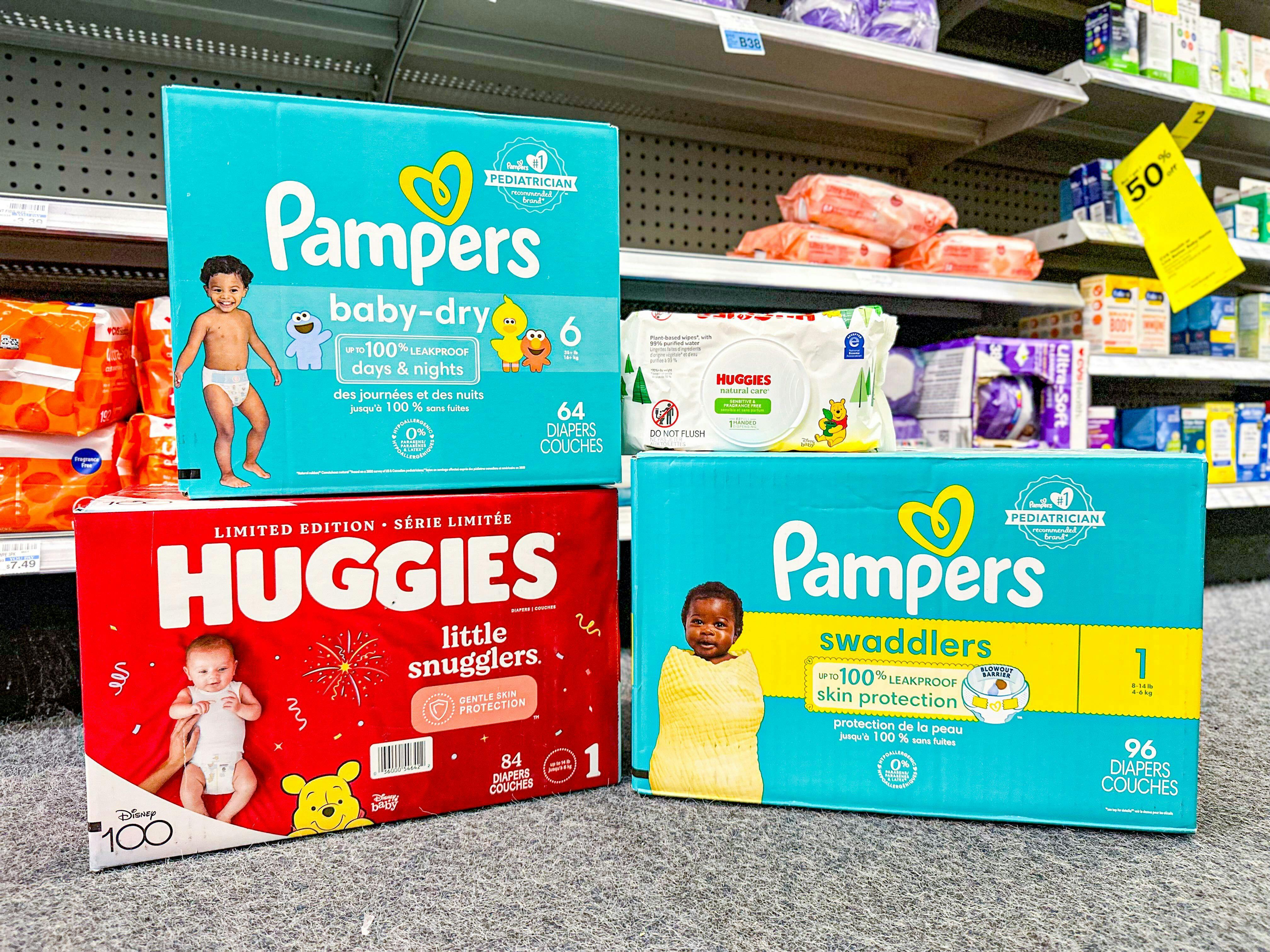 Coupons for huggies hot sale diapers at walmart