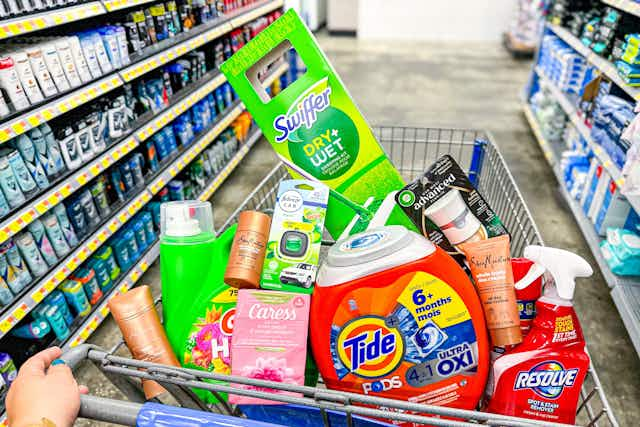 Score $97 Worth of Household and Personal Care Items for $50 at Walmart card image