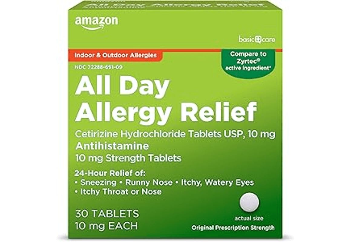 Amazon Basics Allergy Relief