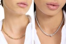 women wearing kate spade pendants