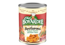 Chef Boyardee Canned Pasta