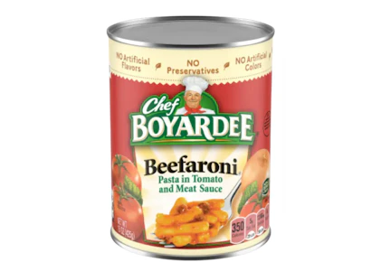 Chef Boyardee Canned Pasta
