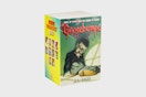 a box of goosebumps books