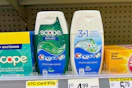 walgreens crest toothpaste on shelf