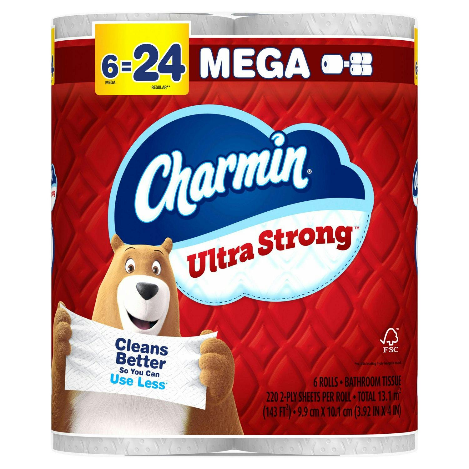 3 Charmin Toilet Paper Packs
