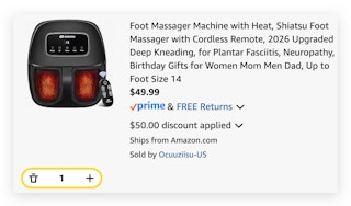 Shiatsu Foot Massager