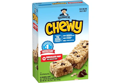 Quaker Chewy Granola Bar 58-Pack