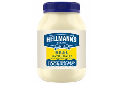 Hellmann's Mayonnaise Jar