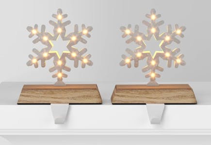 Wondershop Lit Stocking Holders