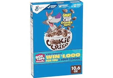 2 Cookie Crisp Cereals