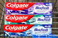 colgate max fresh toothpaste in shopping cart
