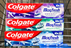 colgate max fresh toothpaste in shopping cart