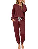 Ekouaer Women's Pajama Set