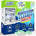 Dishwasher Cleaner Tablets 24-Pack