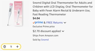 Digital Oral Thermometer
