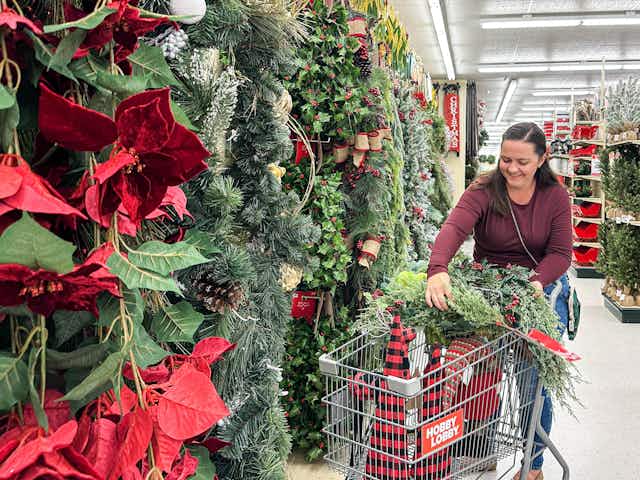 Black Friday Christmas Decor: Up to 70% Off Trees, Cheap Inflatables & More card image